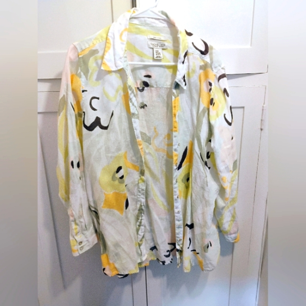 Rachel Zoe Linen Blouse